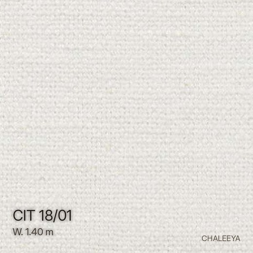 CIT18 01 linen swatch, code and width shown