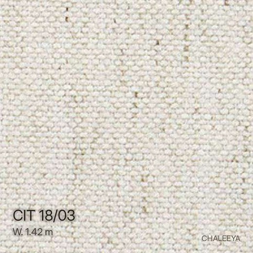 CIT18 03 linen swatch, code and width shown