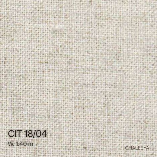 CIT18 04 linen swatch, code and width shown